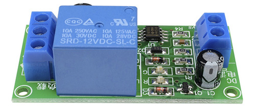 Modulo Relevador Temporizador 12v 10a 0 A 60 Segundos Ne555