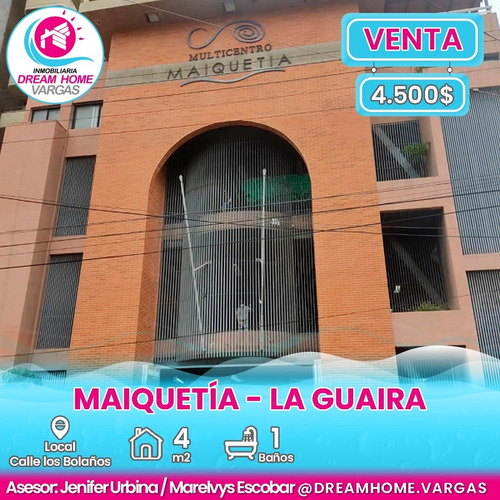 Imagen 1 de 4 de Local En Venta Centro Comercial Multicentro Maiquetía, Calle Los Baños - La Guaira
