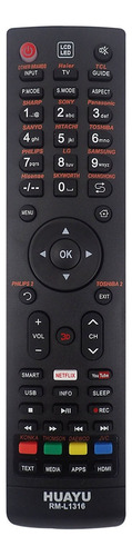 Control Remoto Tv Universal Multimarca + Pilas