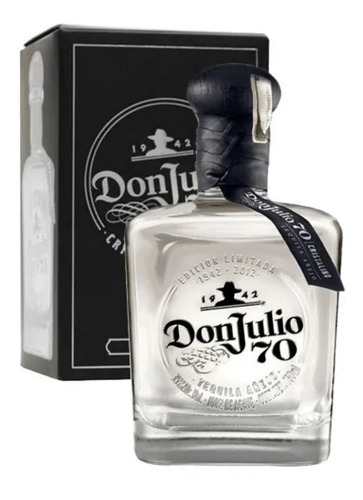 Tequila Don Julio 70 Añejo X 12 Botell - mL a $4543