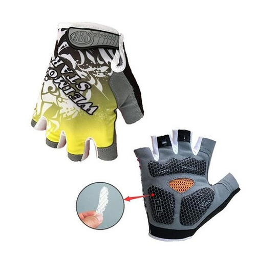 Guantes De Ciclismo Jpojpo Para Hombres Mujeres 3d Gel Pad B