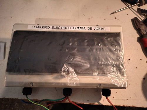 Tablero Para Bomba Trifásica De 2-4 Hp C/contactor De 24 V.