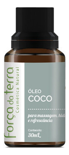 Óleo De Coco Força Da Terra 30ml