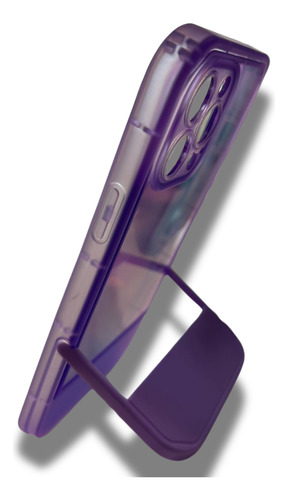 Capa De iPhone 13 Pro Max Com Suporte De Mesa Invisível