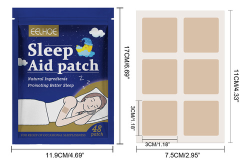 Sleep Patch El Parche De Ayuda Eficaz Para Dormir Ayuda A Do