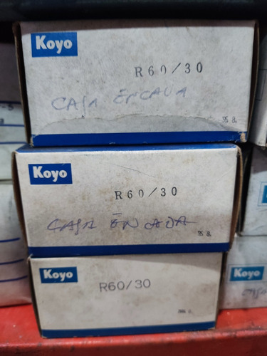 Rodamientos Aguja R60/30 Para Caja De Encava Marca Koyo 