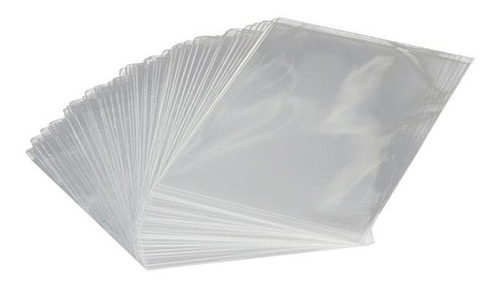 100 Bolsas Plástica Celofán Transparente Mediana 20x30 Cm