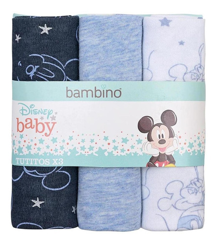 Tutos X3 Disney Mickey Mouse Bambino