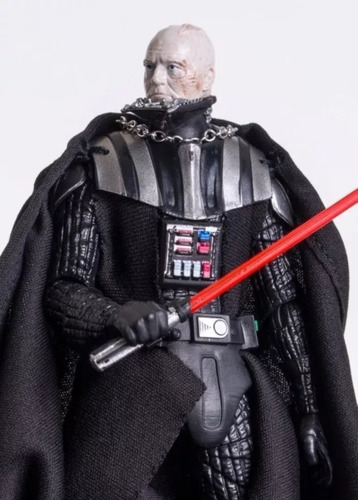 Anakin Darth Vader Black Series Star Wars Línea Azul Unmask