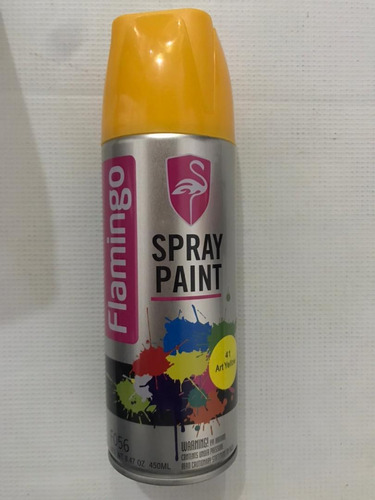 Pintura En Spray Amarillo Flamingo 450ml