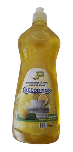 Detergente Para Vajilla, 750 Cc, Cottonmax 