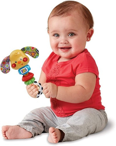 Imagen 5 de 8 de Sonajero Didactico Toby Perrito Luz Y Sonido Original Vtech