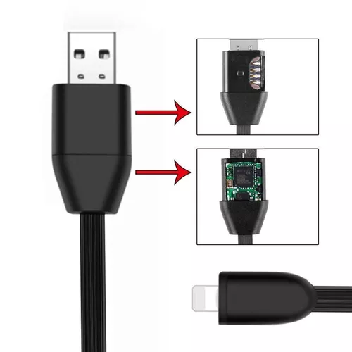 Así son los cables USB que esconden un micrófono espía dentro