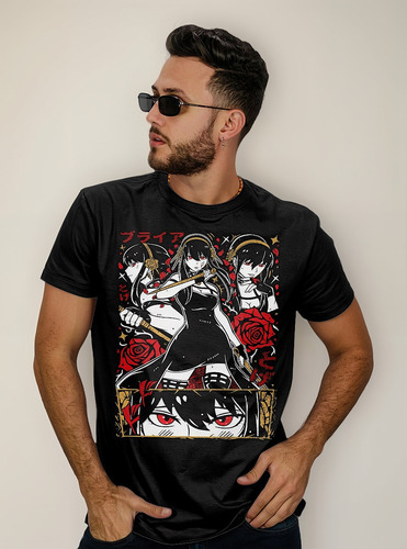 Remera Spy X Family Yor Briar Forger Asesina Anime Anya