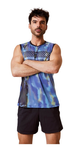 Musculosa Hombre Estampada Deportiva Eurosport Sgind