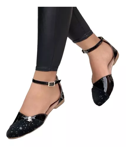 petrolero Rico Pelearse Zapatos Mujer Tipo Baletas Elegantes | MercadoLibre 📦