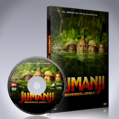 Jumanji Welcome To The Jungle Dvd Latino/ingles