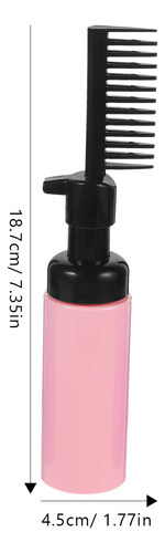3 Botellas De Tinte Para El Cabello, Aplicadores, Peine Para