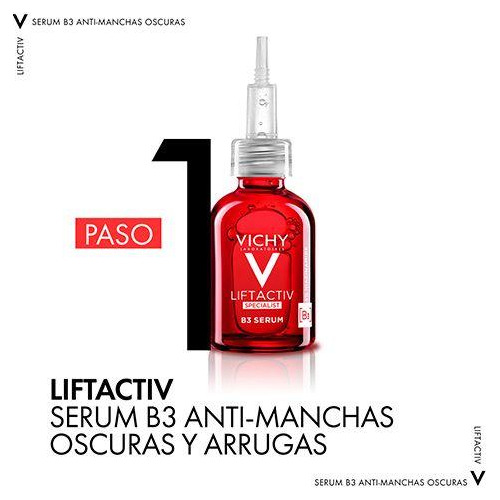 Imagen 5 de 7 de Sérum B3 Serum Anti-manchas Vichy Liftactiv Supreme día/noche de 30mL