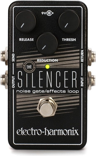 Pedal Electro Harmonix Silencer Noise Gate Loop Effect Color Negro