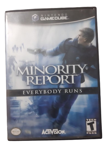 Minority Report Everybody Runs Videojuego Original Gamecube