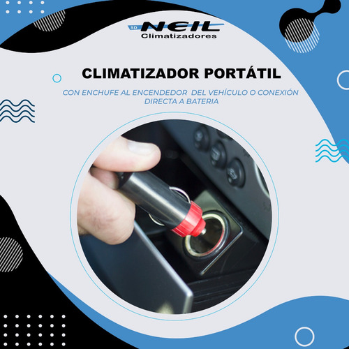 Climatizador Frio Neil Portatil Camiones 12v