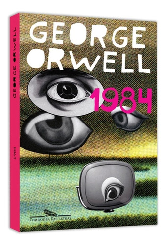 1984, de George Orwell. Editora Companhia das Letras, capa mole em português, 2019