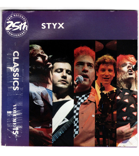 Fo Styx Cd Classics Volume 15 Usa 1987 Ricewithduck