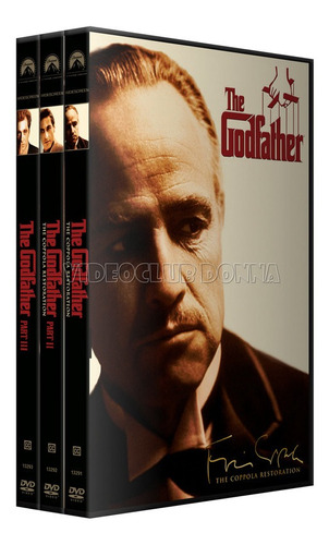 El Padrino Trilogía En Dvd The Godfather Pack Colección Saga