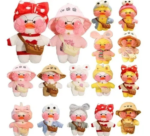 comprar Patito De Peluche Lalafanfan Con Complementos De Vestir 