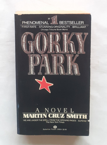 Gorky Park Martin Cruz Smith Libro En Ingles Original Oferta