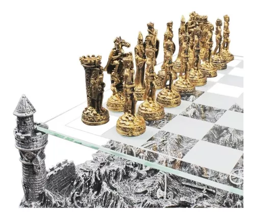 Roman Gladiators 3D Chess Set  Xadrez jogo, Jogo de xadrez, Tabuleiro de  xadrez