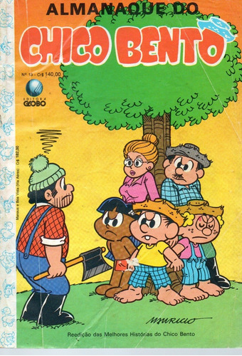Almanaque Do Chico Bento N° 13 - Globo - Bonellihq 