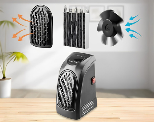 Calefactor Portátil Handy Heater 400 Watts Estufa Portatil