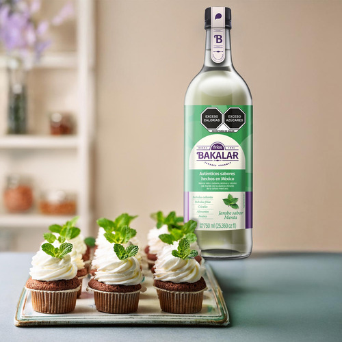 Jarabe Menta Fríos Bakalar 750ml