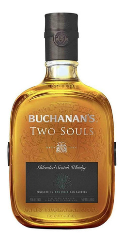 Pack De 4 Whisky Buchanans Blend Two Souls 750 Ml