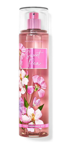 Splash Sweet Pea - Bath & Body Works - 236 Ml