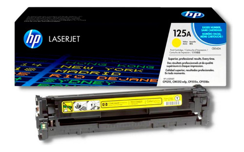 Toner Hp 125a Yellow Laserjet Cb542a 1215/1515