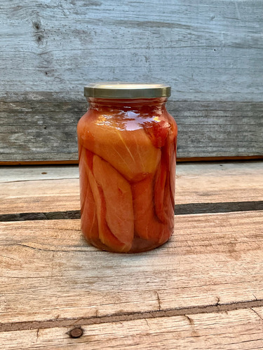 Doce de compota de goiaba goiaba Artesanal em Calda sem TACC em vidro 500 g