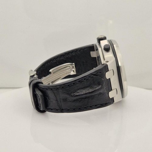 Audemars Piguet Royal Oak Offshore Panda 42mm Automático Preto Prateado Prata (Usado)