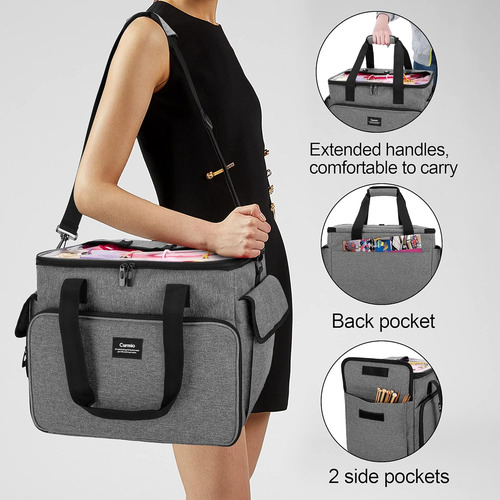 Bolsa De Tejer, Bolsa De Almacenamiento De Hilo Con Comparti