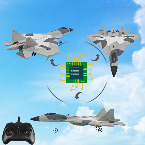 Gww Compatible Avião Rc De Controle Remoto, Aeronave Leve,