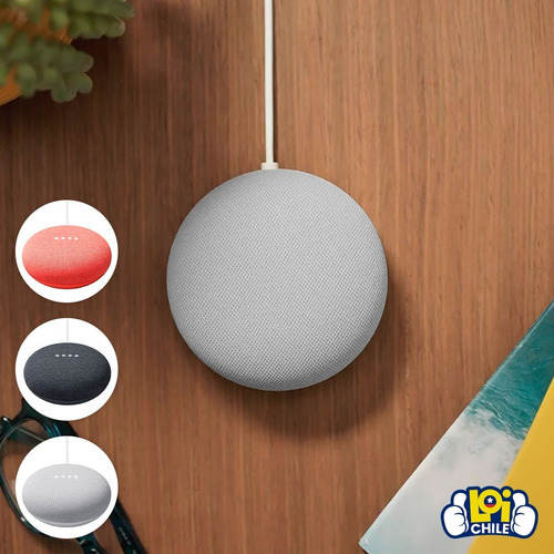 Google Nest Mini Asistente Virtual Chalk Loi Chile
