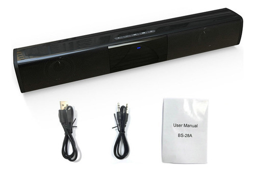 Barra De Som Sem Fio Bs-28a 10w Para Tv/pc/telefone