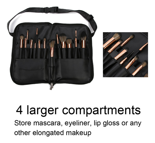 Bolsa Organizadora De Brochas De Maquillaje Profesional Port