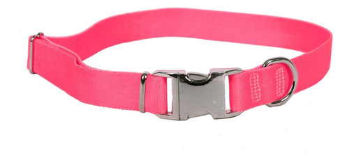 Yellow Dog Diseño Esterlina Sólida Collar De Color Rosa Oscu