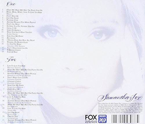 Fox Samantha Just One Night Uk Import  Cd X 2 Nuevo