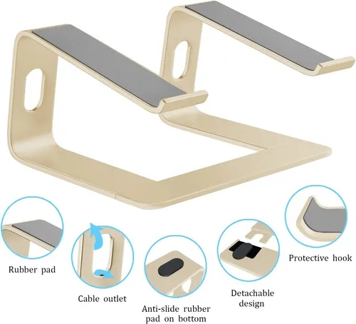 Soporte Para Portátil Elevador De Aluminio Para Portá...