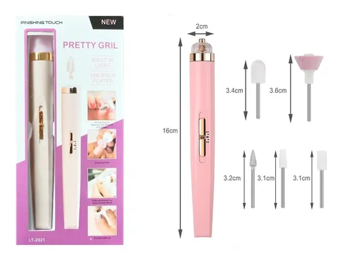 comprar Pulidor De Uñas Recargable Tipo Lapiz + 5 Limas Manicure 
