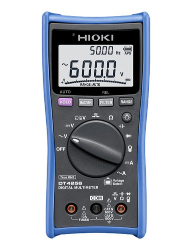 Multímetro Hioki Dt4256 + Puntas De Prueba Iva Truerms Japón